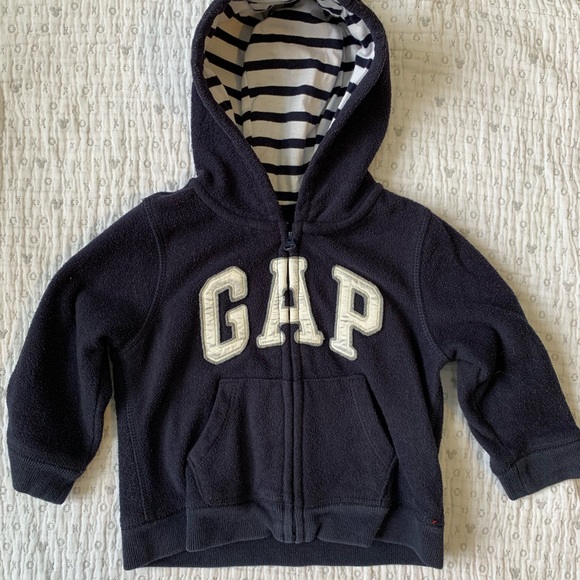 baby gap zip up hoodie